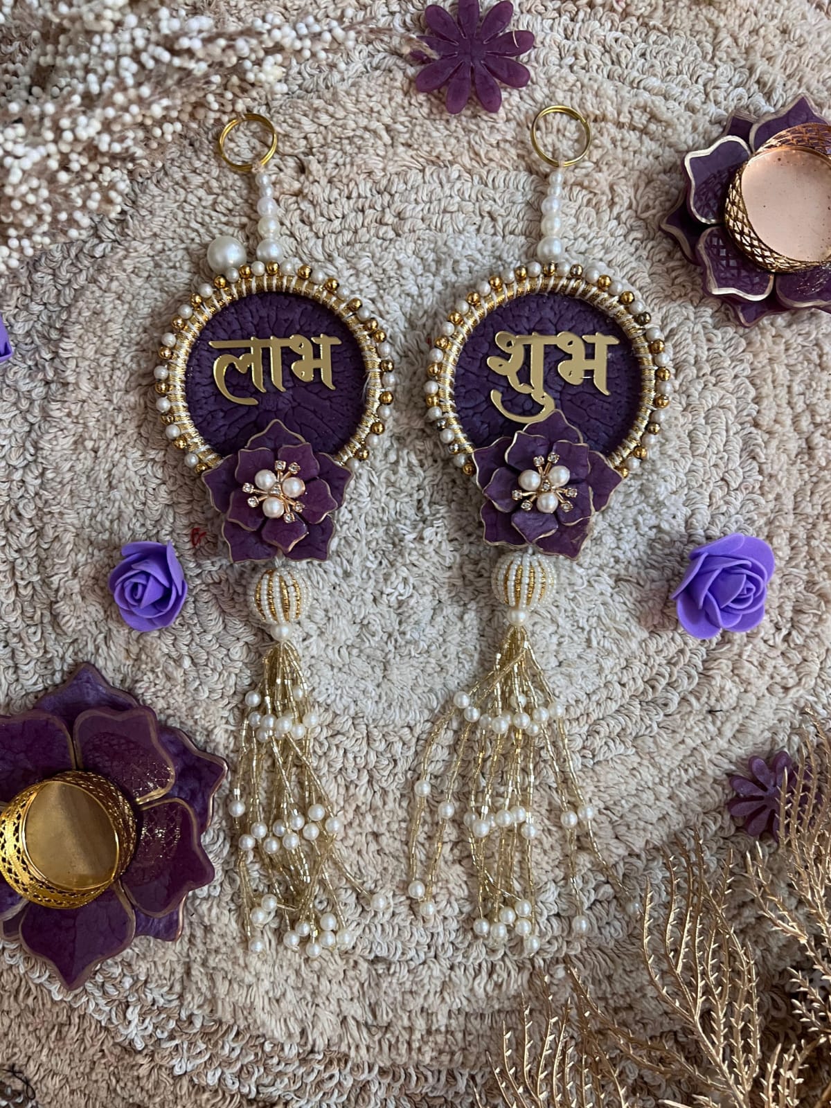10"Resin Pooja Thali Combo