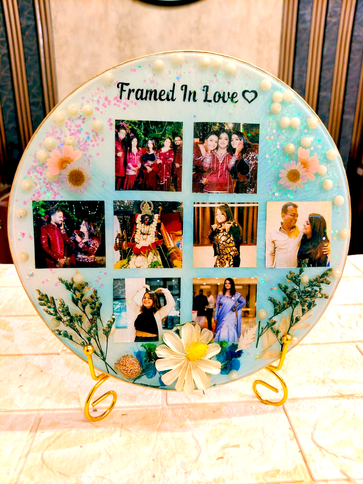 10 by 10 inch Birthday Frame