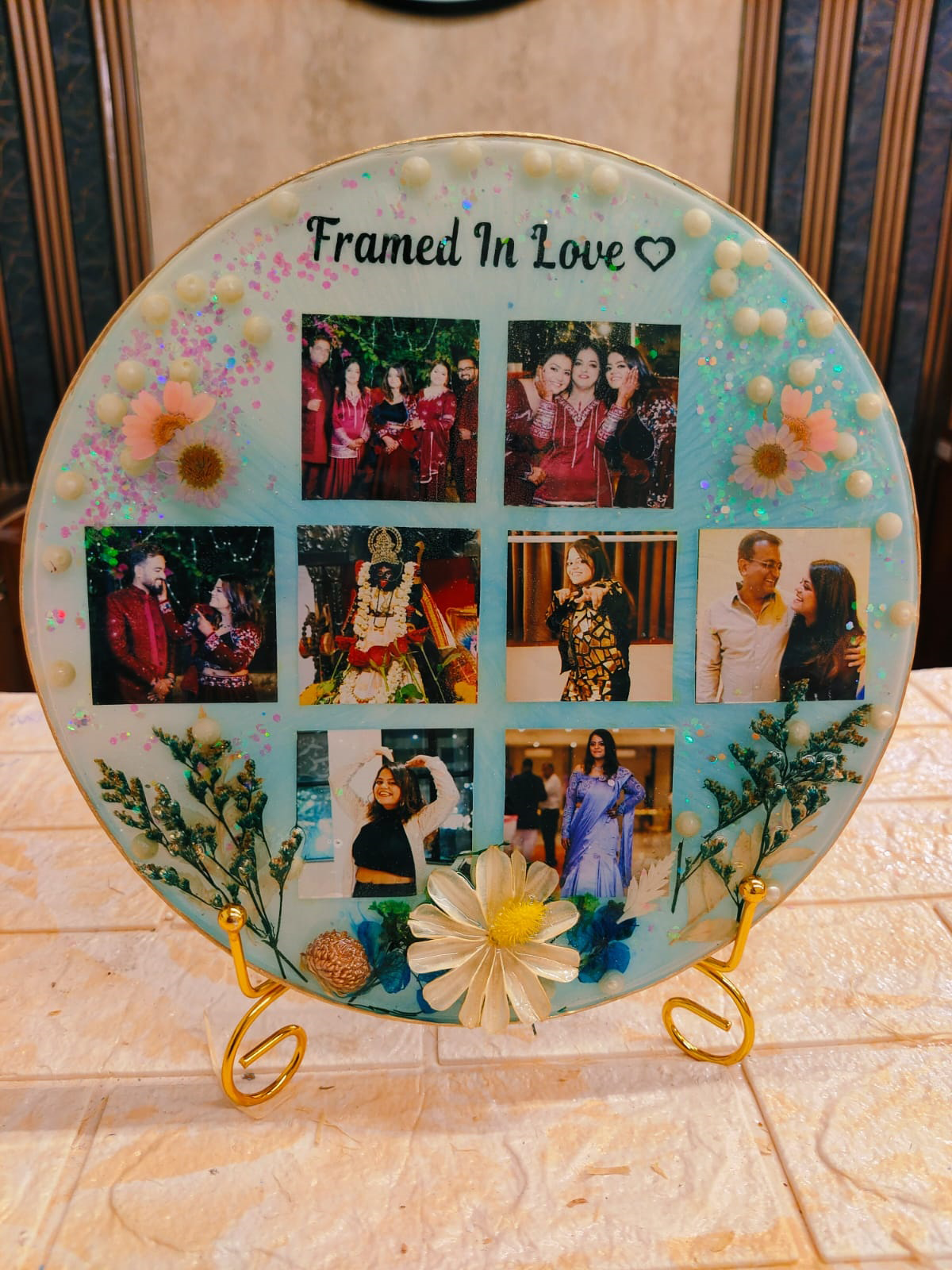 10 by 10 inch Birthday Frame