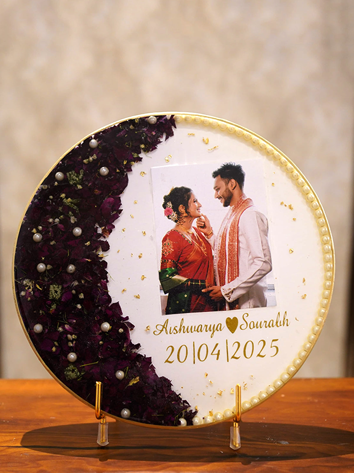 10" Circular Varmala Preservation